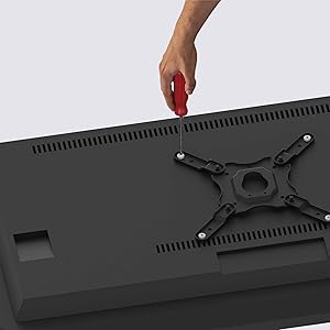 Attach TV Plate to TV