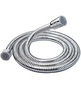 Eurolife Shower Hose, 59 Inches Extra Long Stainless Steel with EPDM rubber, featuring a 3-layer ...