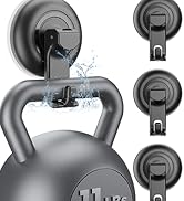 JOTPE Shower Hooks Suction Cup, Waterproof Heavy Duty Suction Cup Hooks for Bathroom, Glass, Door...
