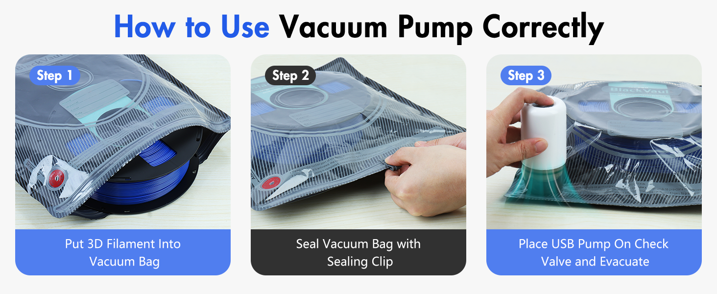 3d filament storage bags