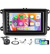 4G+64G Car Stereo for VW Volkswagen Seat Golf Passat Jetta Beetle Tiguan Touran EOS Skoda with Wi...