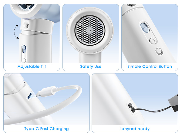Thoughtful Design Details: Ergonomic Grip, Sturdy Base, Solid Construction, USB-C Compatibility