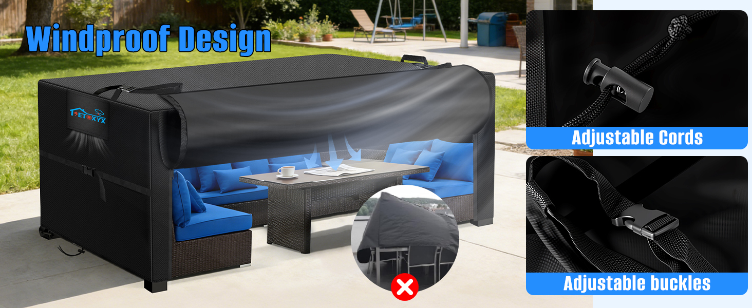patio set covers waterproof outdoor