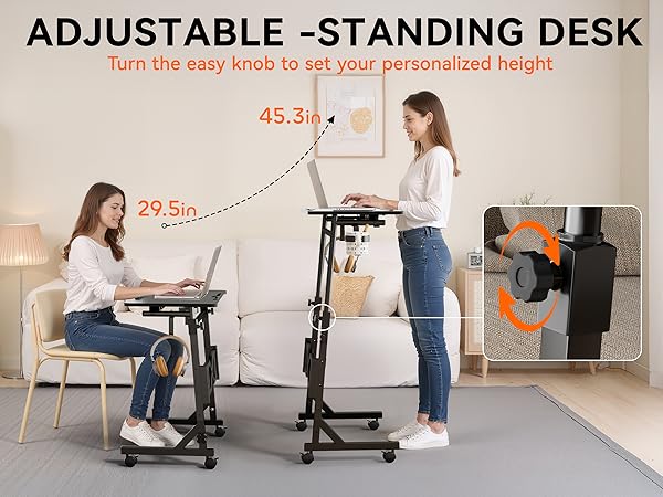 standing desk for walking pad