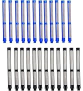 (24pcs) 287032 (60 Mesh)*12pieces and 287033 (100 Mesh) Airless Paint Sprayer Gun Filter,Compatib...