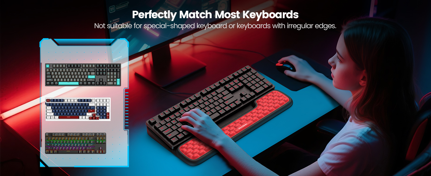 computer keyboard wrist rest