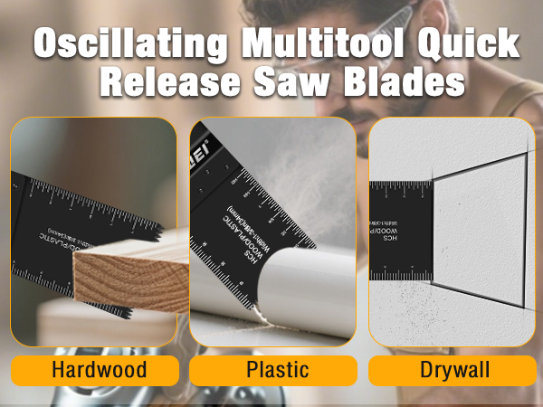 hcs oscillating tool blade wood cutting