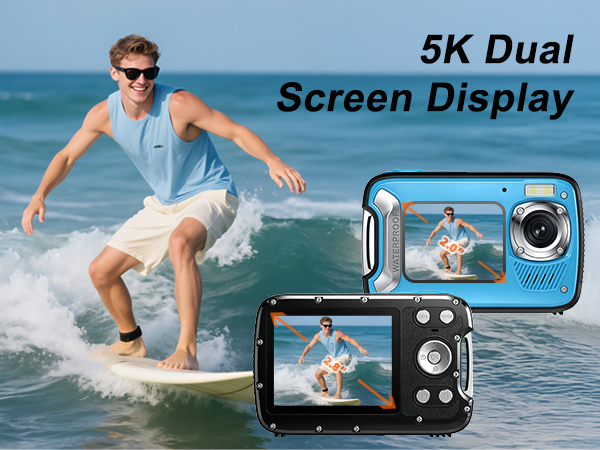 front and rear IPS screen