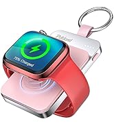 Pddosi Portable Wireless Charger Compatible for Apple Watch Series 8/UItra/7/6/5/4/3/2/SE, 1500mA...