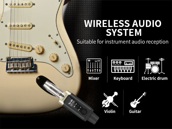Wireless XLR Transmitter and Receiver