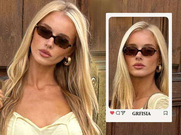 Small rectangle sunglasses