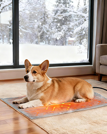 heated dog mat