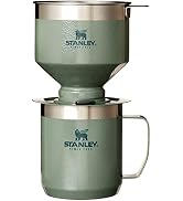 STANLEY Perfect Brew Pour Over Set | 12 oz Camp Mug with Lid Included | Drip Coffee Maker with Re...