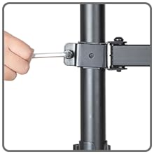 monitor and laptop mount