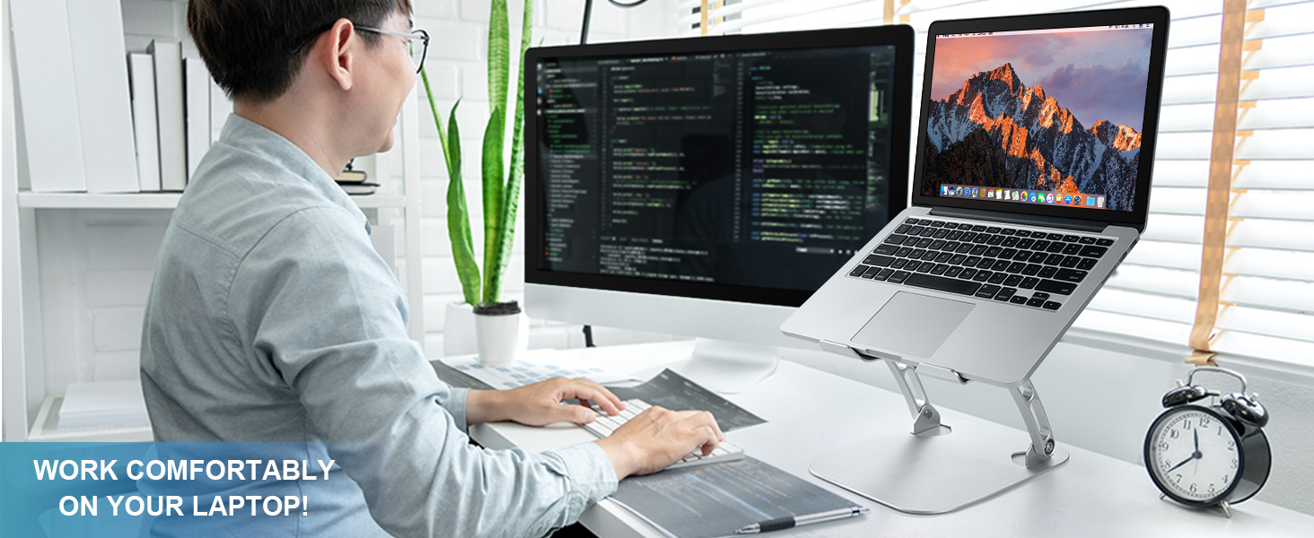 Laptop Cooling Stand with 3 Speed Fan