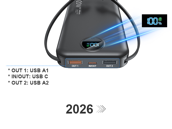 portable iphone charger fast charging