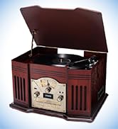 All-in-One Wooden Turntable