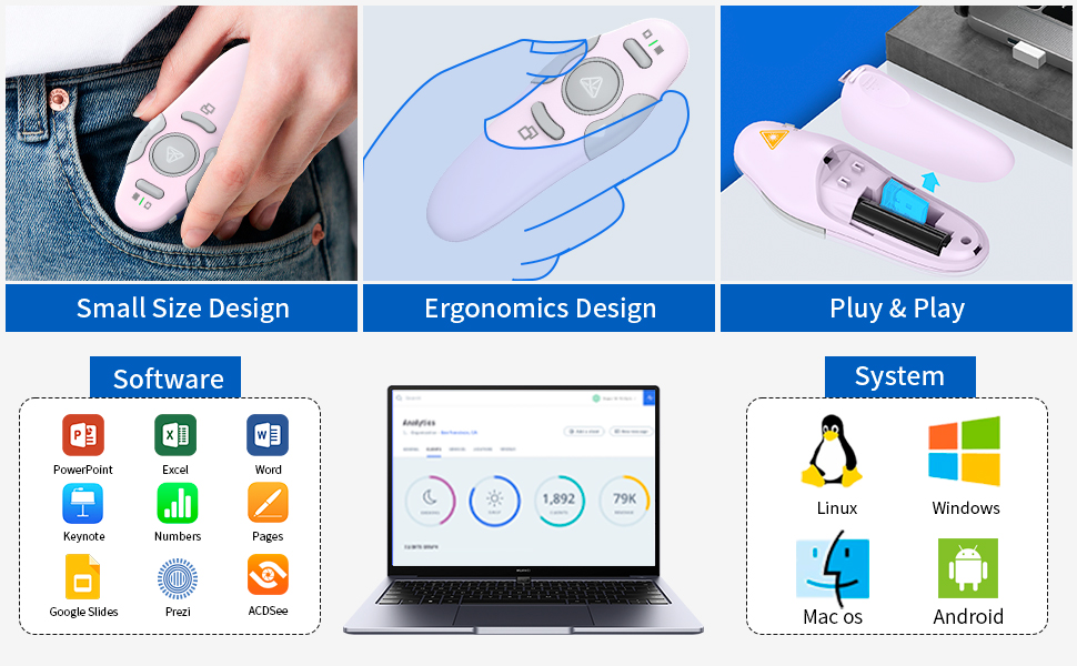 pc remote computer clicker for presentations presentation remote