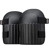 NoCry Gardening and Cleaning Foam Knee Pads for Men and Women with Two Strong, Adjustable Straps,...