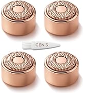 Gen 3 Replacement Heads for Finishing Touch Flawless Facial Hair Removal for Women, Also fits Pro...