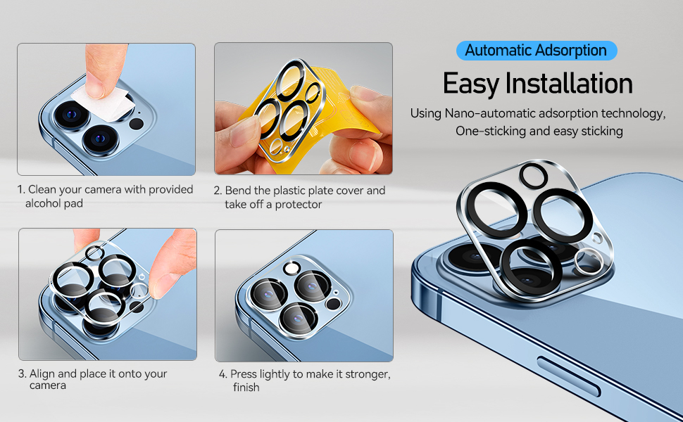 iphone 13 pro &amp;amp; 13 pro max camera lens protector