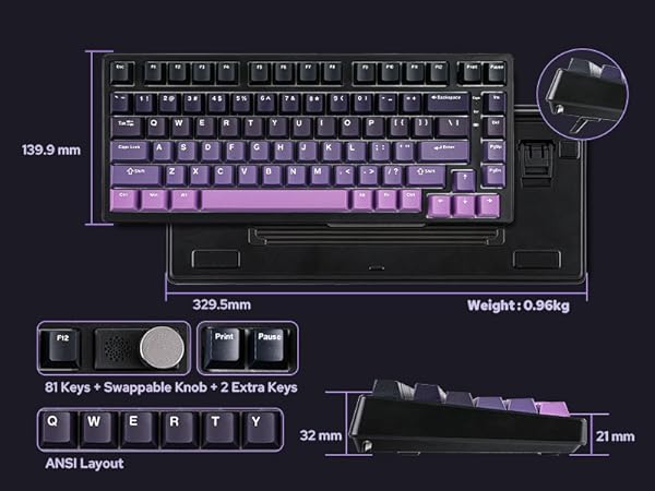 HE75 Magnetic Gaming Keyboard