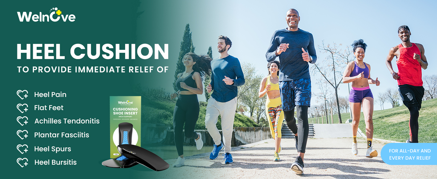 Plantar Fasciitis Heel Support Inserts
