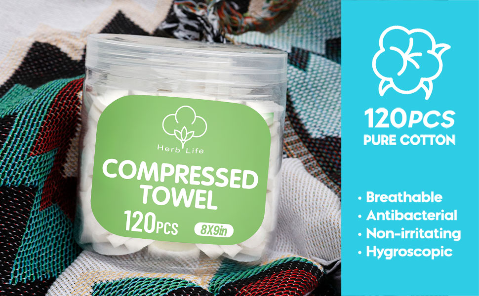 compressed towel