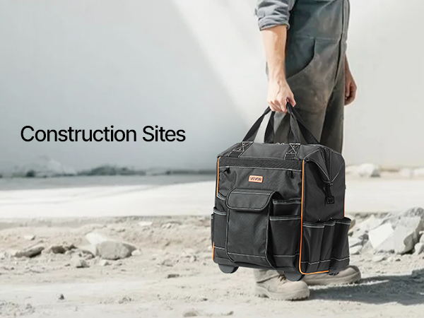 rolling tool tote
