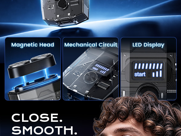 Magnetic Head,Mechanical circuit,Led display