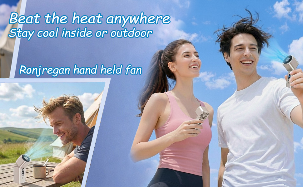 outdoor handheld fan