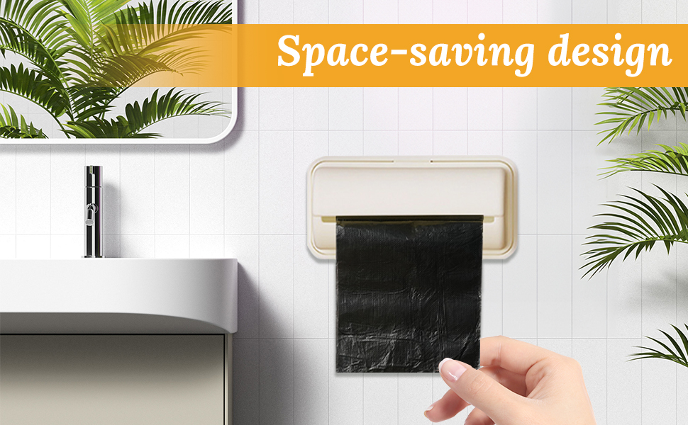 trash bag dispenser roll holder plastic organizer fine liner under sink garbage bottom