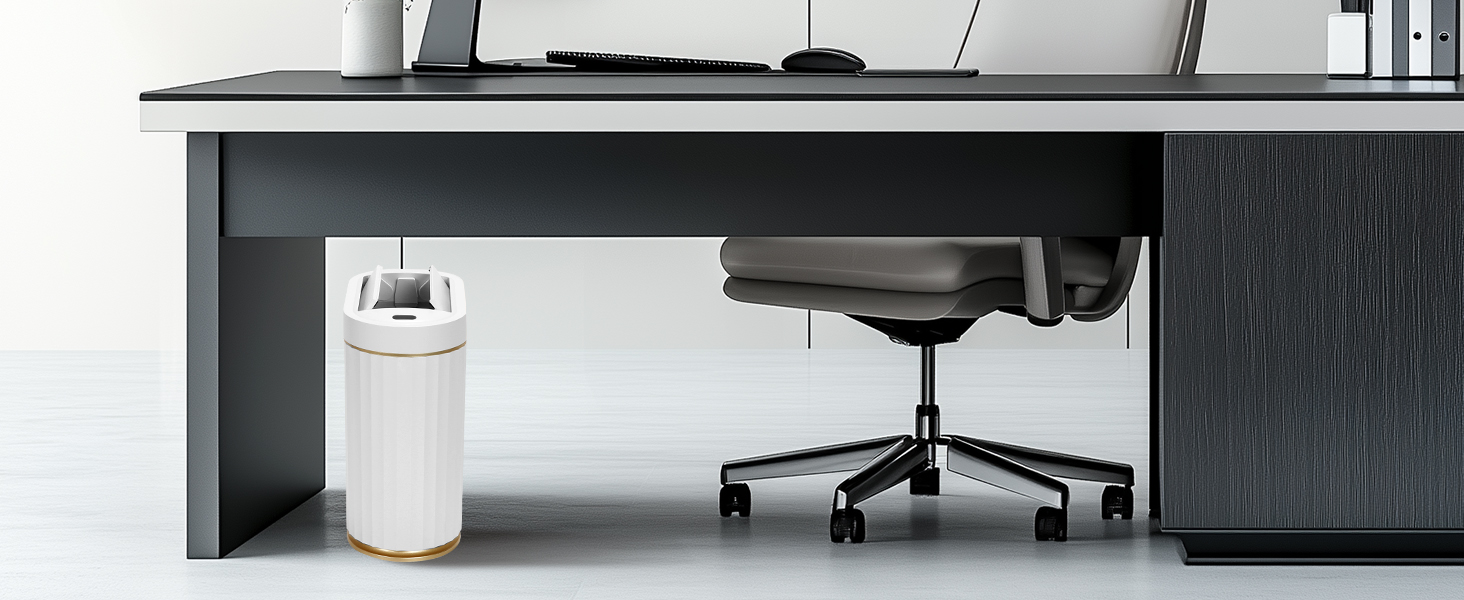 touchless garbage can