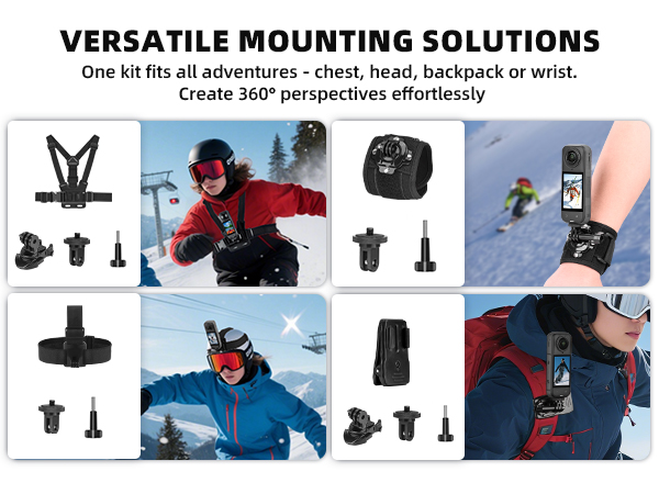 insta 360 chest mount