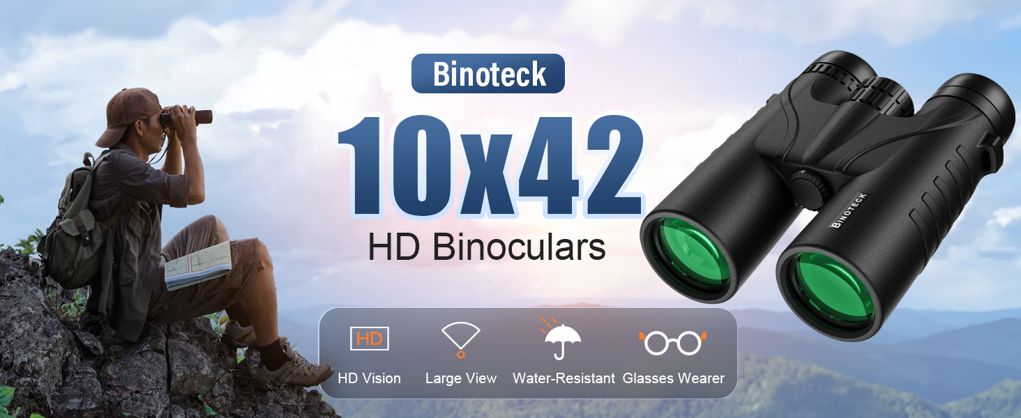 Binoteck 10*42 HD Binoculars