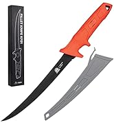 RUNCL Fillet Knife Fishing,Sharp 8Cr14MoV Stainless-Steel Blade with Corrosion Resistant Coating,...