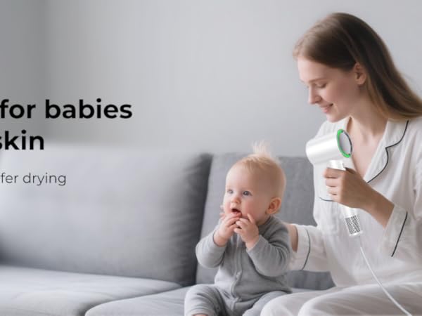 ionic hair dryer with diffuser