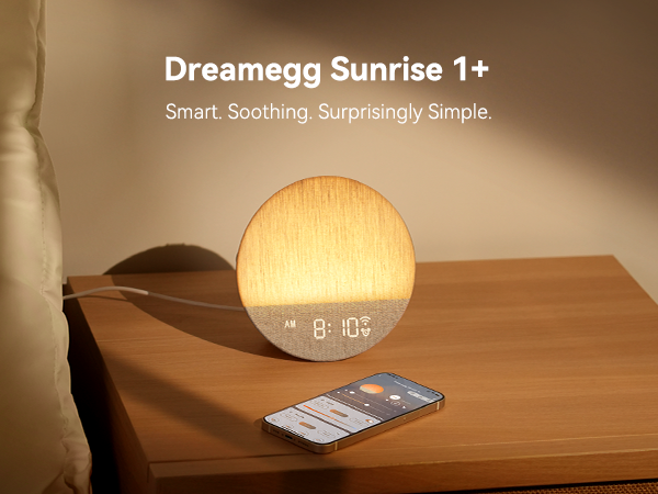 sunrise alarm clock sound machine