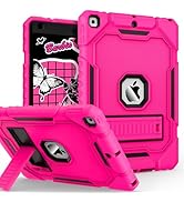 ZoneFoker Case for iPad 9th/8th/7th Generation 2021/2020/2019(10.2 inch), Heavy Duty Shockproof R...