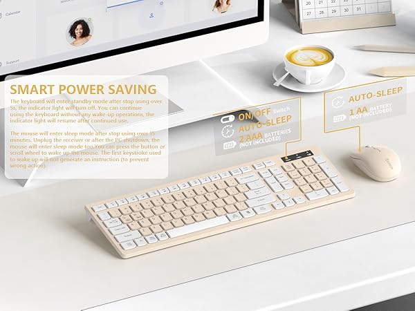 wireless keyboard and mouse 4