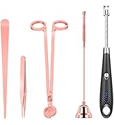 5 in 1 Candle Accessory Set,Candle Wick Trimmer Cutter Set,Candle Wick Dipper,Candle Wick Snuffer...