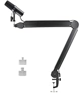 Microphone Boom Arm Stand Desk, Liyirui Mic Boom Arm With Cable Management,Microfono Boom Arm,Hea...