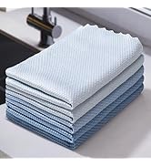 JOYMOOP Fish Scale Streak Free Magic Glass Window Cleaning Cloth, Microfiber Cleaning Cloth, Reus...