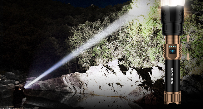 SKYFIRE LED Flashlights High Lumens