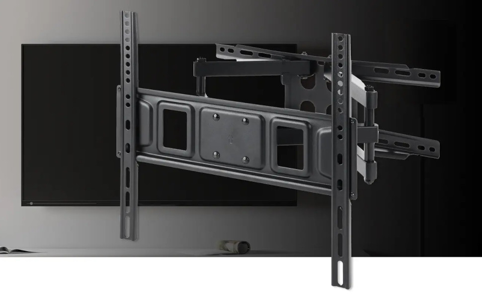 Full-Motion Articulating TV Wall Mount Bracket For 32" ~ 70" flat and curved TVs