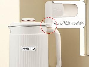 safety cover design of almost milk maker