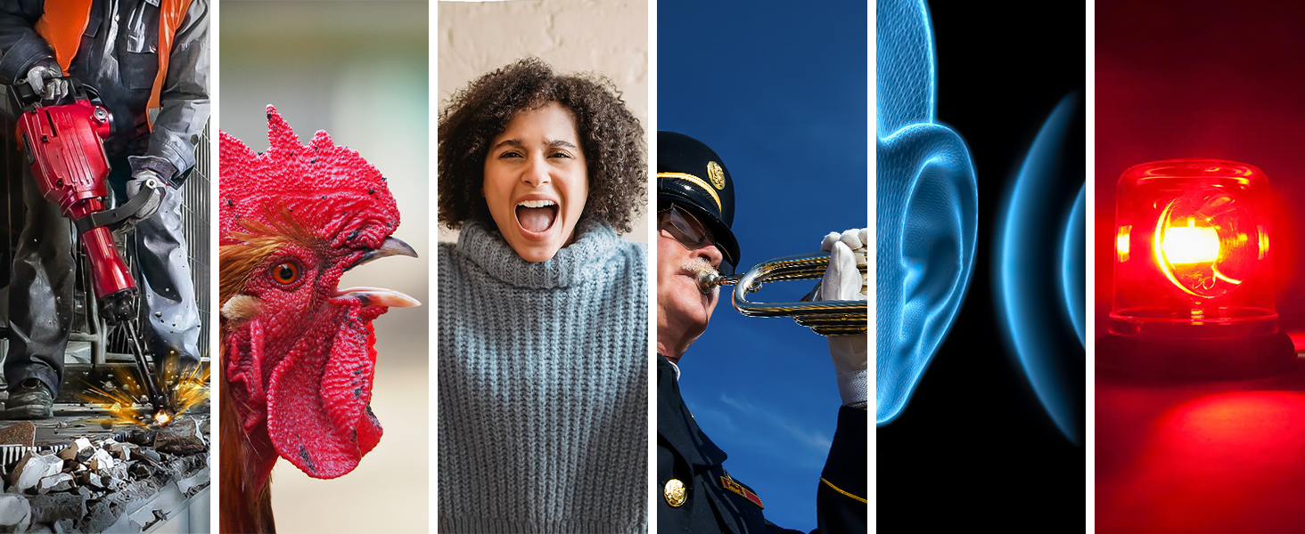 6 HIGH-IMPACT WAKE SOUNDS THAT BREAK THROUGH SLEEP Rooster Bugle Siren Jackhammer Beep Nagging Voice