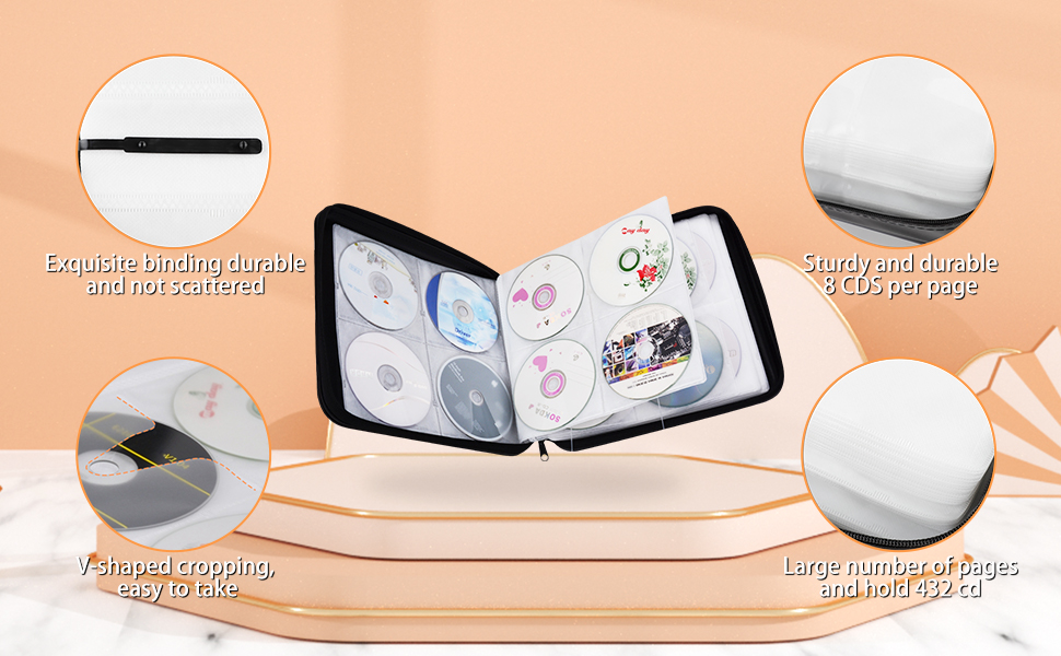 cd binder cd organizer cd storage case dvd holders storage cases cd book cd wallet car cd holder