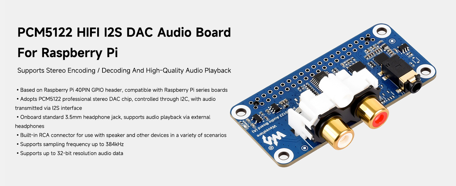 PCM5122 Audio Board (A)