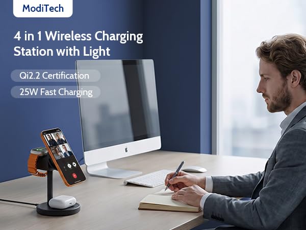 3 in 1 charging station for apple